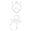 ProPlus Compacte Sifonstop Ø33 mm - Met Pin - Perfecte Afdichting