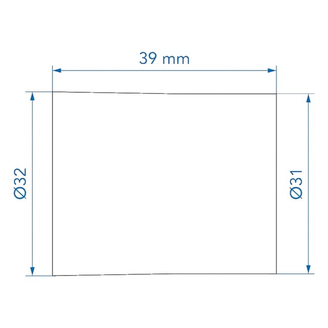 ProPlus Afvoerbuis sok Ø28 mm - Geschikt voor Camper Blister