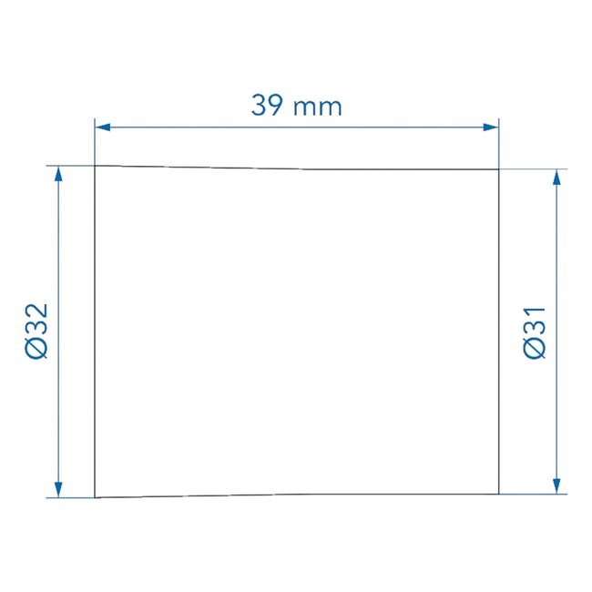 ProPlus Afvoerbuis sok Ø28 mm - Geschikt voor Camper & Caravan