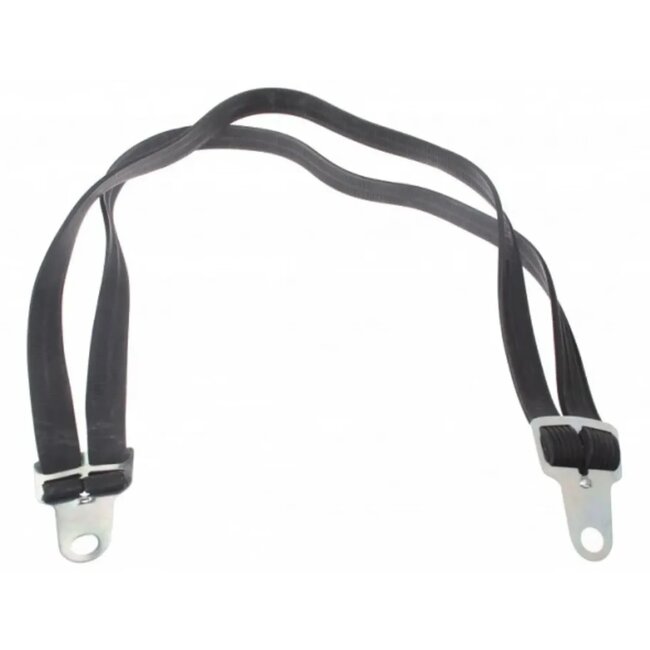 Bibia Rubberen snelbinder met Total Grip System - 73 cm - zwart