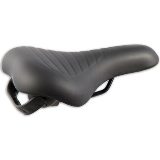 Abi E-bike zadel met handgreep - ergonomisch - zwart - voor zware fietsen