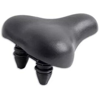 Abi Unisex fietszadel - Comfortabel - Hangveren - Waterdicht - Incl. zadelklem