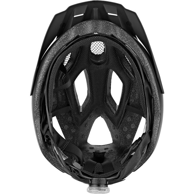 ABUS Fietshelm met LED-verlichting en ventilatie - maat L - zwart