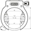 ABUS Ringslot met ART-certificering - Compact en Duurzaam - Zwart