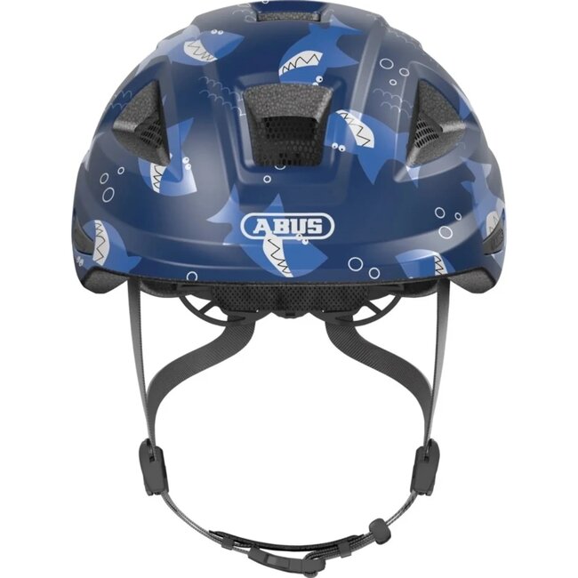 ABUS Kinderhelm - Veiligheid & Comfort - LED-licht - Blauw - 46-52 cm