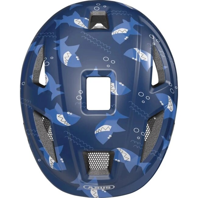 ABUS Kinderhelm - Veiligheid & Comfort - LED-licht - Blauw - 46-52 cm