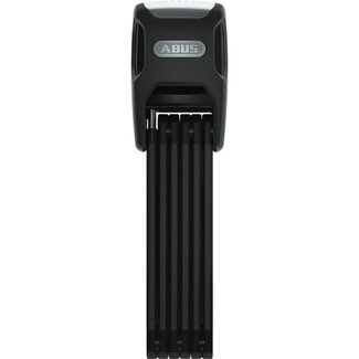 ABUS Vouwslot met Alarm - 90 cm - Zwart - Gehard Staal - 100 dB Alarm - Inclusief Houder