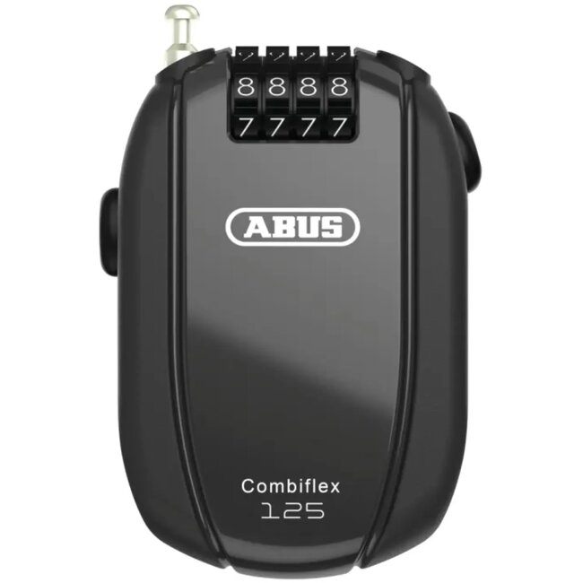 ABUS Compact kabelslot - Zelf-oprolbaar - Cijfercode instelbaar - 85 cm - Zwart