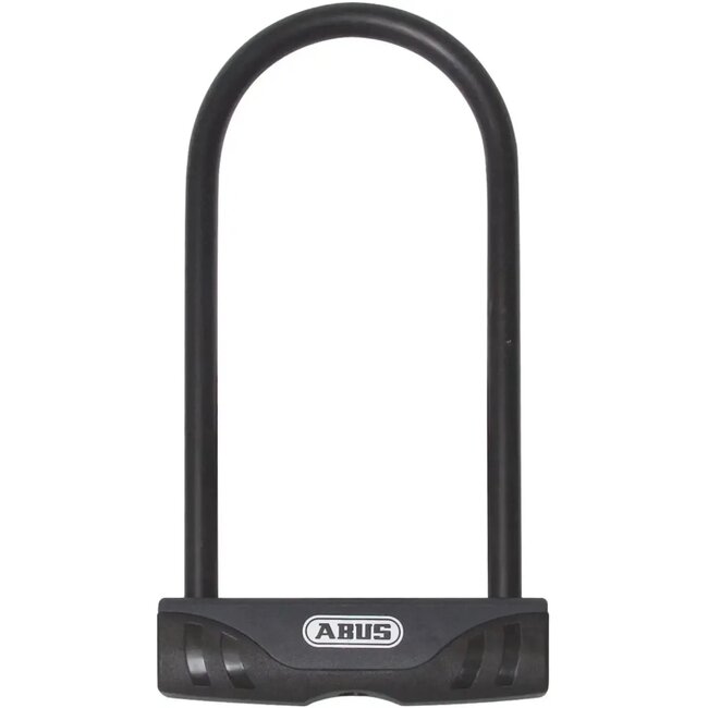 ABUS Beugelslot met dubbele vergrendeling - 12 mm gehard staal - Inclusief universele houder - Zwart