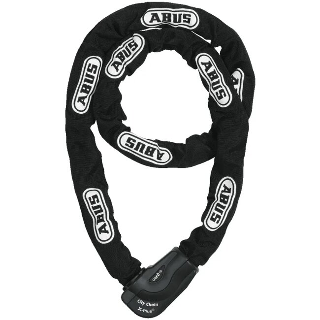 ABUS Kettingslot met maximale beveiliging - 10 mm gehard staal - 170 cm - zwart