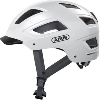 ABUS Hyban 2.0 fietshelm - Maat M - Wit - Reflectoren en LED verlichting