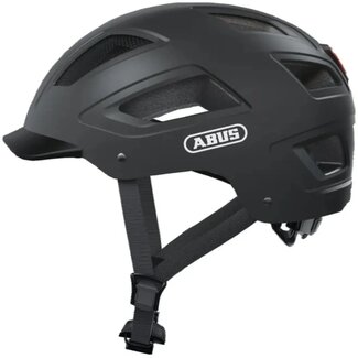 ABUS Hyban 2.0 fietshelm - XL - reflectoren - insectengaas - LED achterlicht - zwart