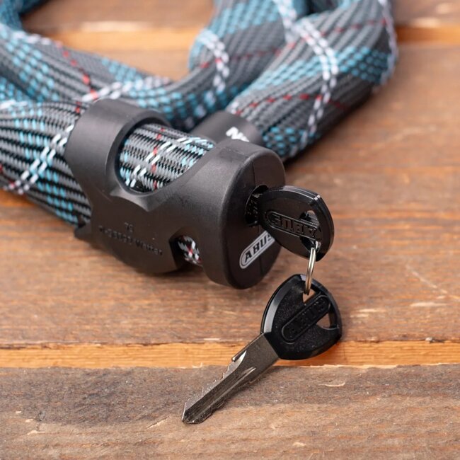 ABUS Kettingslot - 7 mm Staal - Slijtvast - 110 cm - Grijs