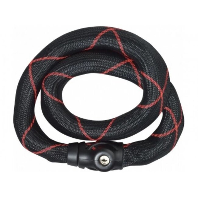 ABUS Kettingslot - Vierkante ketting - Flexibele hoes - Gehard staal - 110 cm