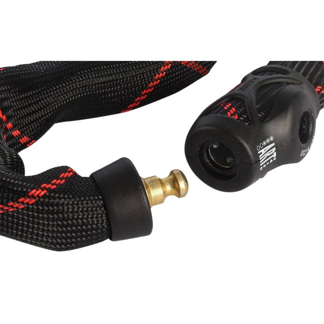 ABUS Kettingslot met flexibele hoes - 10 mm - 140 cm - Hoge diefstalbescherming