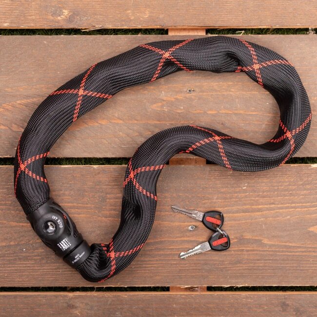 ABUS Kettingslot - Vierkante ketting - Gehard staal - 85 cm - Hoge beveiliging