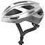 ABUS Sportieve fietshelm - Maat M (52-58 cm) - Zilver - Lichtgewicht - Insectengaas - Geschikt voor paardenstaart