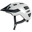 ABUS Mountainbikehelm - L (58-62 cm) - Wit - Uitstekende ventilatie - Verstelbaar vizier