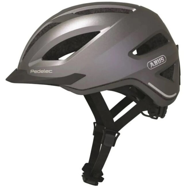 ABUS Pedelec helm - NTA 8776 goedgekeurd - In-mold constructie - Zilver - Maat M (52-57 cm)