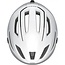 ABUS Pedelec fietshelm - met vizier en LED - wit - maat L (56-62 cm)