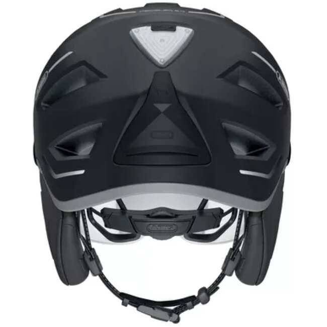 ABUS Pedelec helm - Veiligheid & comfort - Magnetische sluiting - LED verlichting - Zwart - Maat L (56-62 cm)