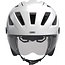 ABUS Pedelec helm - wit - met vizier en LED - maat M - ponytail-compatibel