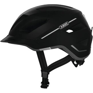 ABUS Fietshelm voor e-bikes - In-Mold constructie - LED achterlicht - Maat M (52-57 cm) - Zwart