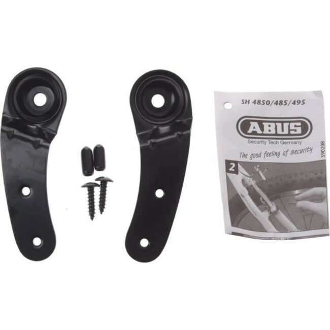 ABUS Montageset voor ringslot - Geschikt voor cantileverrem nokken - Zwart - Acryl materiaal