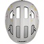 ABUS Kinderfietshelm - Grijs - Maat 50-55 cm - Veiligheid & Comfort - Uitneembare Vulling - Vlechtcompatibel