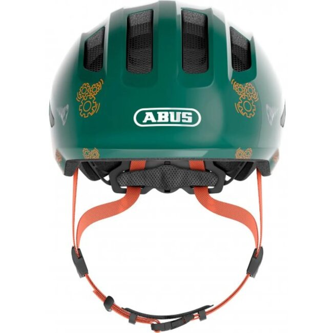 ABUS Kinderhelm met In-Mold technologie - groen - maat M (50-55 cm) - optimale bescherming en comfort