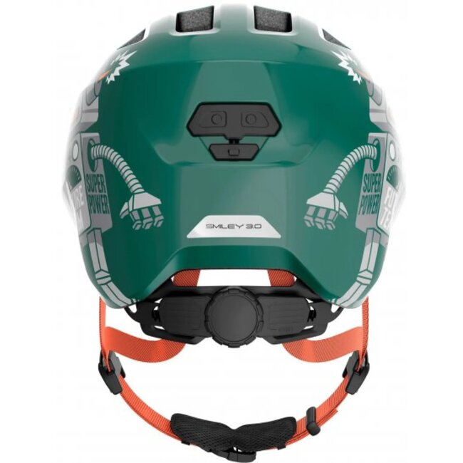ABUS Kinderhelm met In-Mold technologie - groen - maat M (50-55 cm) - optimale bescherming en comfort