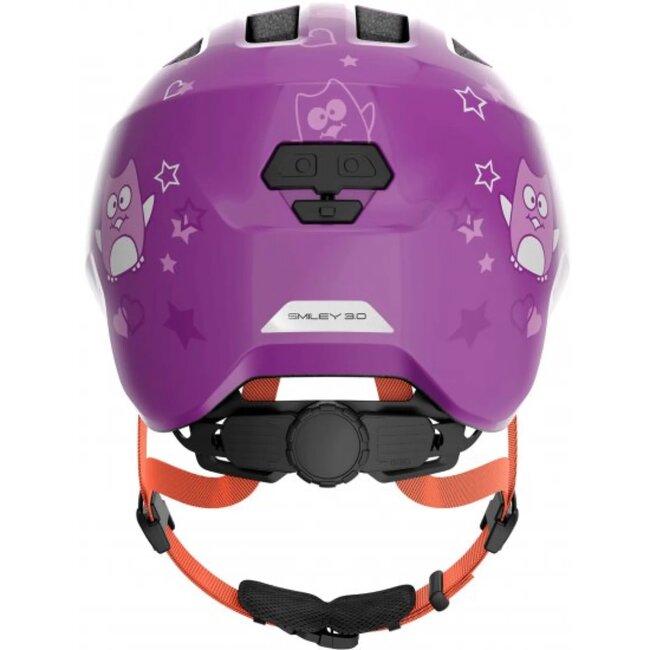 ABUS Kinderhelm met in-mold constructie en verstelbaar systeem - paars - maat M (50-55 cm)