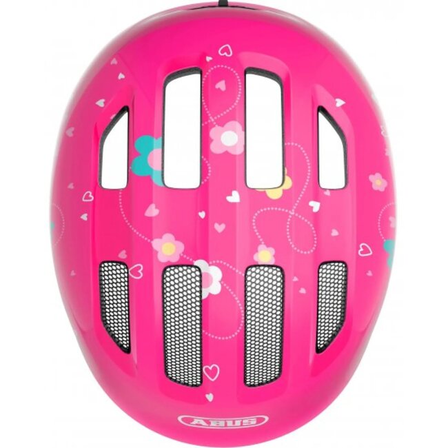 ABUS Kinderhelm met in-mold constructie en verstelbaar systeem - Roze - Maat 50-55 cm