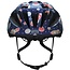 ABUS Kinderhelm met reflectoren - vliegennet - verstelbaar - blauw - maat M (50-55 cm)