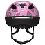 ABUS Kinderhelm met reflectoren en vliegennet - Maat M (50-55 cm) - Roze met watermeloenprint