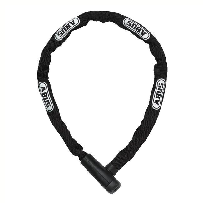 ABUS Kettingslot met textielhoes - 5 mm staal - 75 cm - zwart