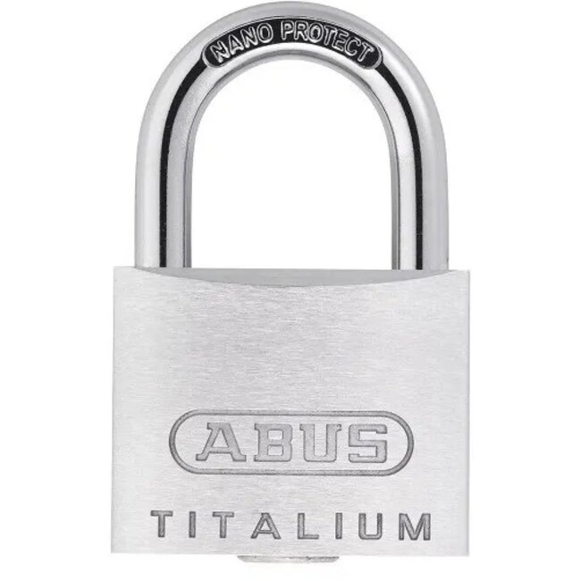 ABUS Lichtgewicht hangslot - robuust aluminium - matte zilveren look - 35mm