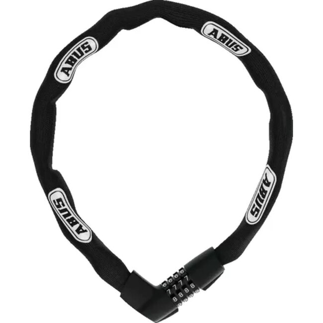 ABUS Kettingslot met cijfercode - Gehard staal - 110 cm - Zwart - Beveiligingsniveau 7
