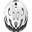 ABUS Fietshelm met LED-licht - In-mold design - Reflectoren - Insectengaas - Geschikt voor paardenstaart - L (58-62 cm) - Wit
