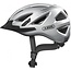 ABUS Fietshelm met LED-licht, reflectoren en insectengaas - Maat M (52-58 cm) - Zilver