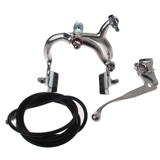 Alhonga Sidepull rem set - achter - zwart - duurzaam materiaal - verbeterde remprestaties