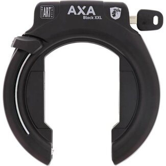 AXA Ringslot met insteekgat - Hoog beveiligingsniveau - Geschikt voor plug-in ketting - Brede opening - ART** gecertificeerd