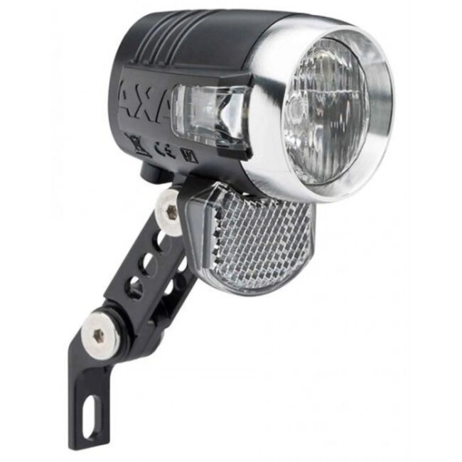 AXA Koplamp met automatische lichtsensor - 50 lux - Naafdynamo - Compact design - Steady functie