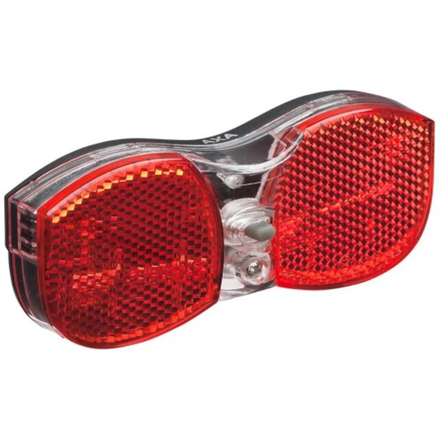 AXA Compact achterlicht - LED - 80 mm - Batterij - Zichtbaar tot 500 m