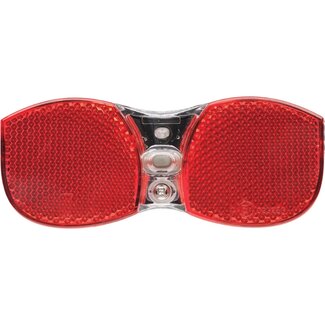 AXA LED fietsachterlicht - batterijvoeding - 80 mm montage - lange batterijduur - zijzichtbaarheid