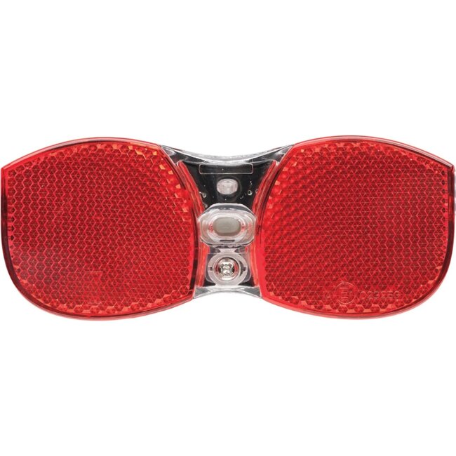 AXA LED fietsachterlicht - batterijvoeding - 80 mm montage - lange batterijduur - zijzichtbaarheid