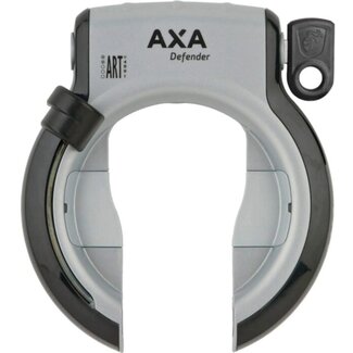 AXA Ringslot met anti-boorcilinder en gehard stalen beugel - Zilver/Zwart - Beveiligingsniveau 12