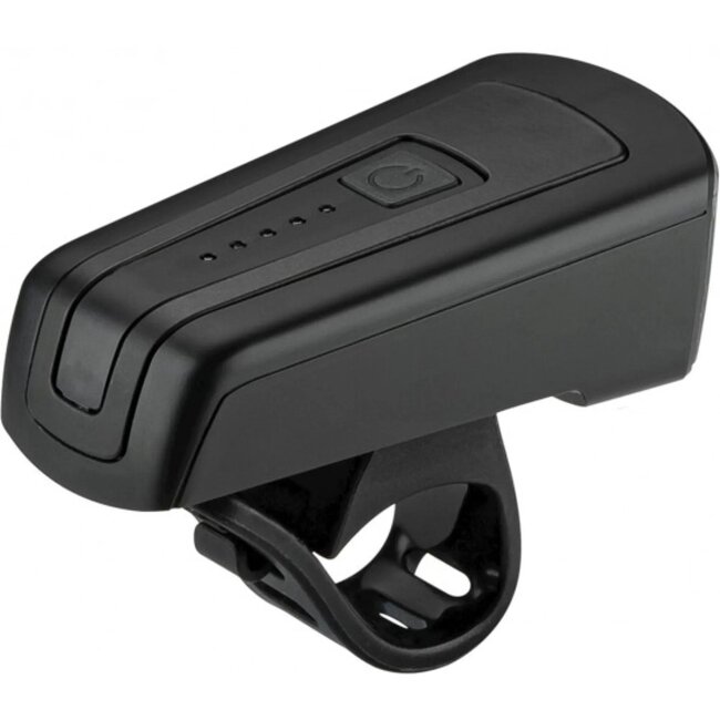 AXA Fietsverlichting - 100 lux - USB-oplaadbaar - Zwart - 4 lichtstanden