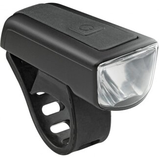 AXA Koplamp fiets - 30 lux LED - USB oplaadbaar - Compact ontwerp - Rubberen bevestiging