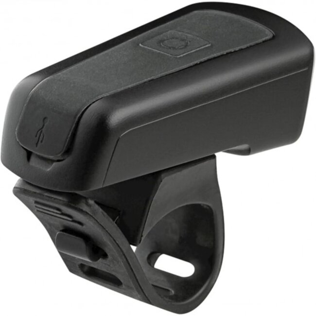 AXA Koplamp fiets - 30 lux LED - USB oplaadbaar - Compact ontwerp - Rubberen bevestiging